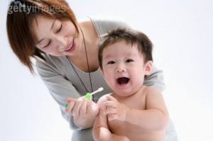 Higiene bucal dos bebês - fase I